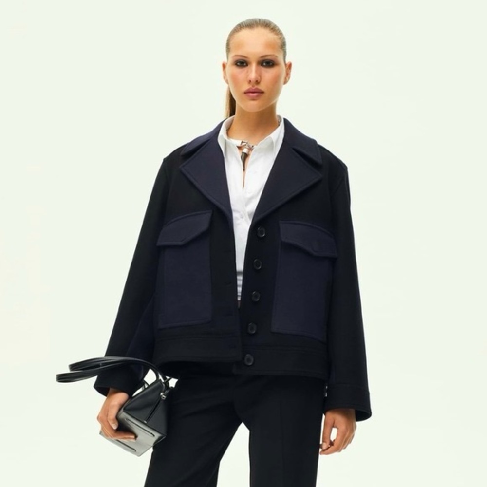 ZARA Collection Manteco Italian Wool Jacket